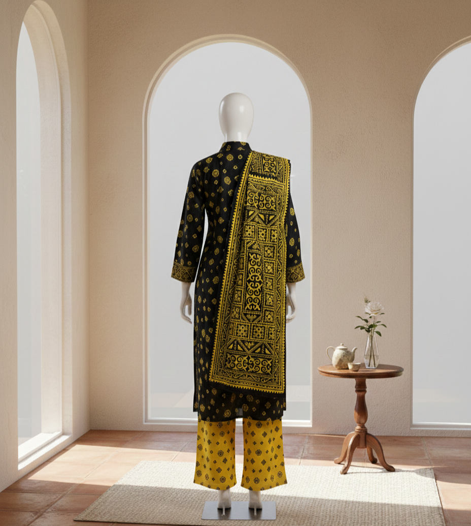 V1303 – 3 Piece Printed Doria Lawn (Unstitched)