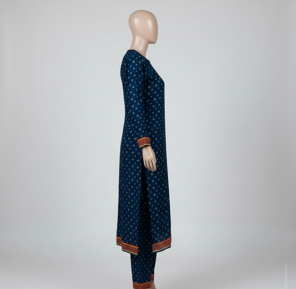 V2311 – 3 Piece Printed Unstitched Suit | Shirt Trouser All Over Bana Dora (Doria Lawn) & Dupatta (Voil Lawn)