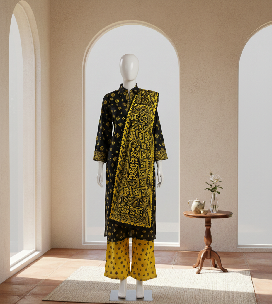 V1303 – 3 Piece Printed Doria Lawn (Unstitched)