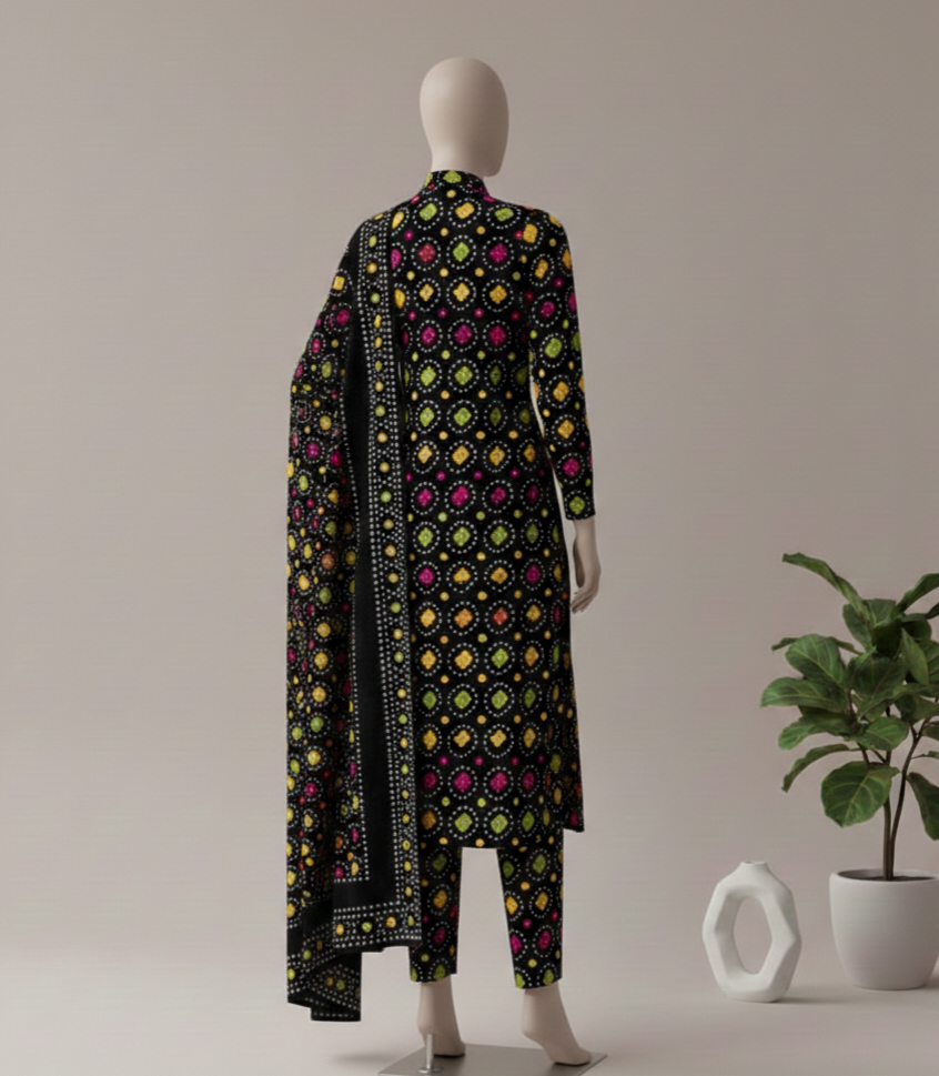 V1304 – 3 Piece Printed Doria Lawn (Unstitched)